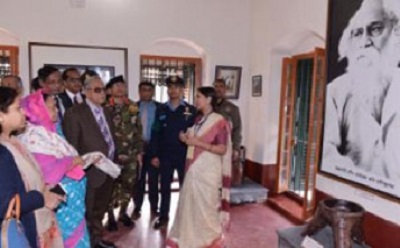 president+visite+rabindro+kuthibari+lalon+mazar+mbd